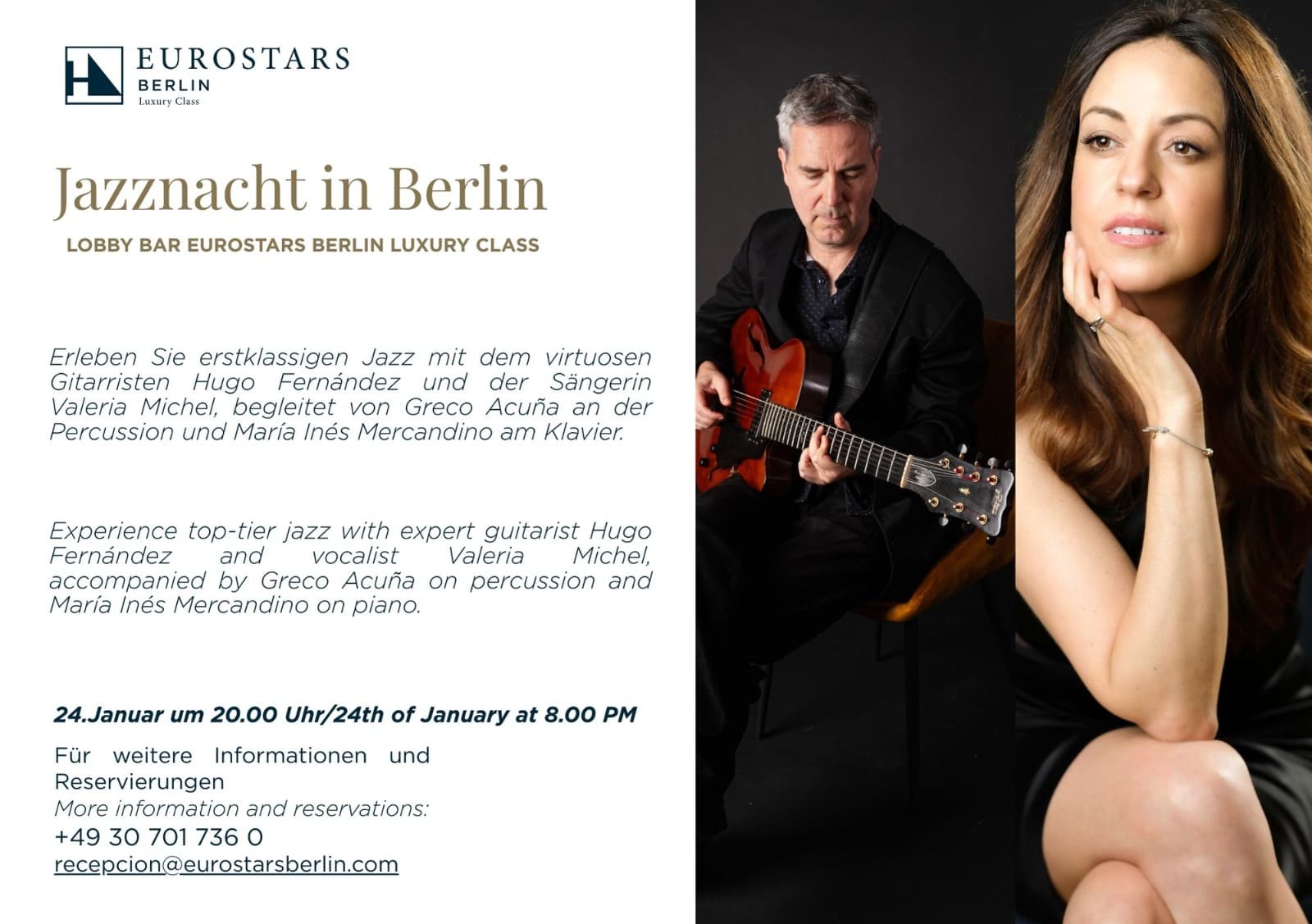 Jazz night in Berlin | Free Entry